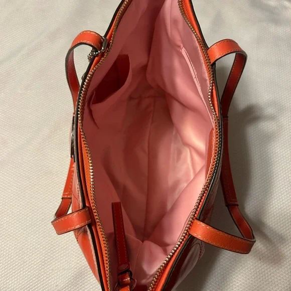 Coach Red Tote Bag - Picture 7 of 15